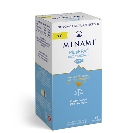 Minami Nutrition PlusEPA, 60 kapsler