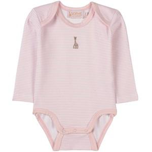Sophie La Girafe Barely Pink Striped Baby Body 2 Months - All in ones - 2 months - Pink - Junge