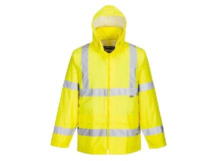 PORTWEST Regnjacka PW H440 Hi-Vis gul M - Lyreco - Arbetskläder > Varselkläder > Varselregnkläder