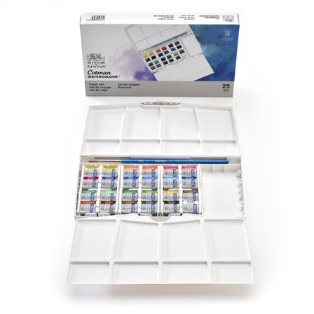 Winsor & Newton Cotman Aquarelle Plus 24-set 1/2