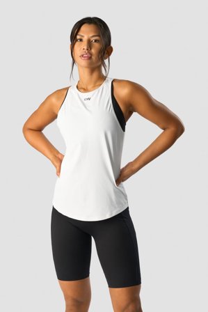 Charge Tank Top Wmn White