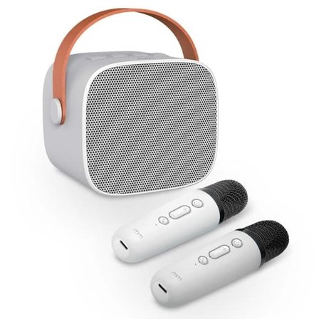 Portable Karaoke Set with Wireless Microphones