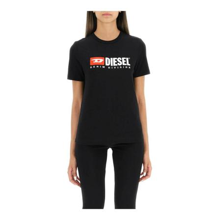 Diesel logo t-shirt Sort, Dame T-shirts