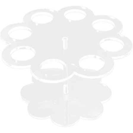 8-håls akrylförvaringsställ