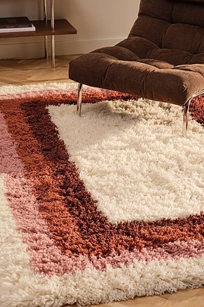 Jotex - Wollteppich Baumwolle/Wolle Gemustert ORION - Kaufen Wollteppiche bei Jotex