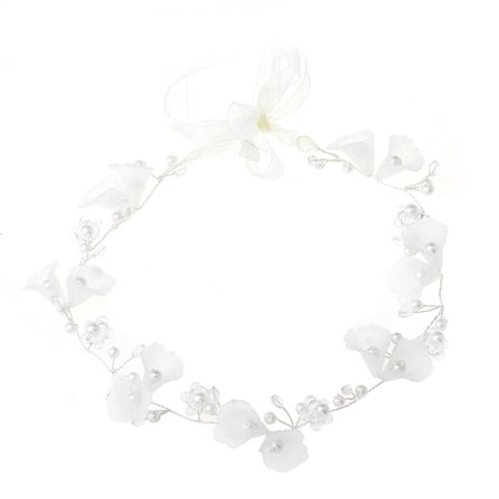 Blomsterkrans til piger, hårtilbehør, brude, børn, blomsterdiadem