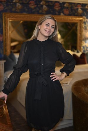 Siri short Dress Black S