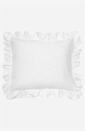 Cellbes of Sweden - Örngott med volang 50x60 cm Ekologisk bomull 2-pack - vit - -