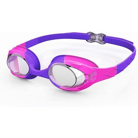 Pink og lilla svømmebriller til børn - Svømmebriller til drenge