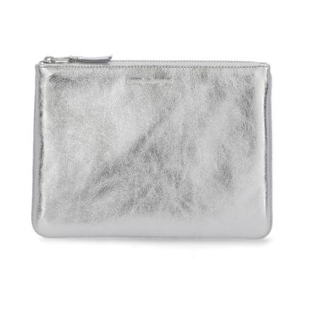 Comme des Garçons, Wallets Cardholders Szary, Kobieta, Rozmiar: ONE Size