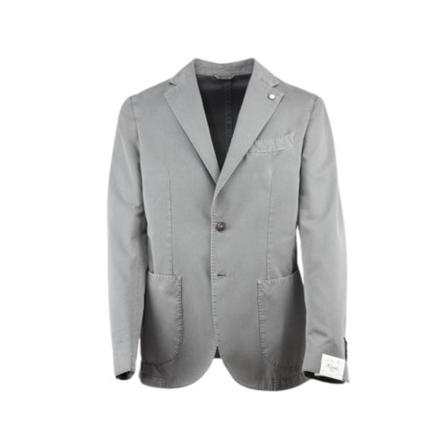 Luigi Bianchi Mantova Jacket , Grijs , Heren , Maat: M