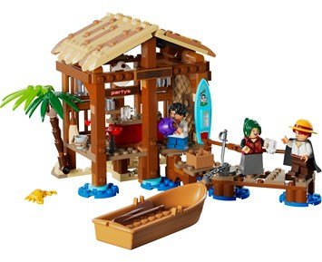 LEGO ONE PIECE Hydda i Väderkvarnsbyn 75636