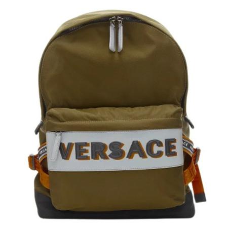 Versace Pre-owned, Pre-owned Nylon backpacks Groen, Dames, Maat:ONE Size
