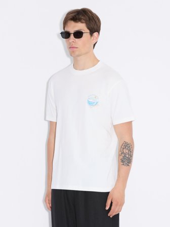 Holzweiler - Tucker Print Tee - White - Mens - Small