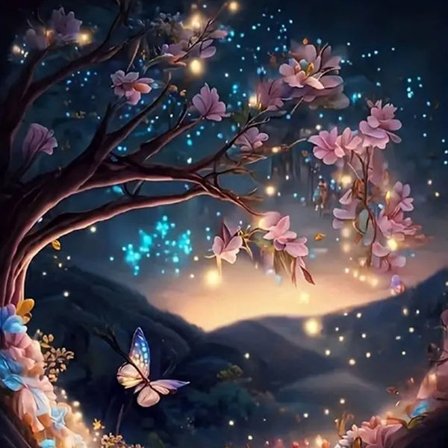 30x40cm 5D Full Diamond Painting Runde & Firkantede Diamanter Håndlaget DIY Dekorativt Stykke - DW875