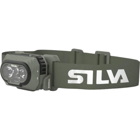 Silva Discover 500 Hybrid otsalamppu, vihreä