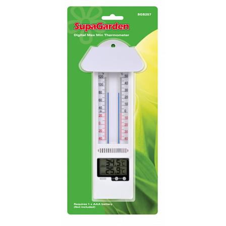 SupaGarden Termometer En Storlek Vit White One Size