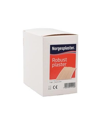 Norgesplaster robust plaster 6 cm x 5 m rull 1 stk