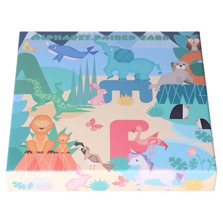 Tal og bogstaver læringssæt træbogstaver dyretal kort tidlig læring børnelegetøj bogstaver tal kort