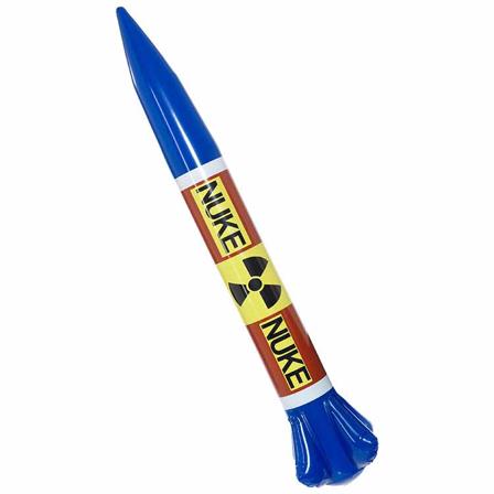 Oppblåsbar Atomvåpenmissil