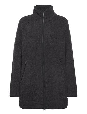 High Curl Coat W Black Jack Wolfskin