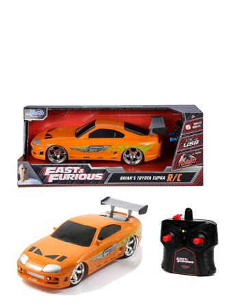 Jada Toys | Fast & Furious Radio Controlled Car Brian's Toyota, 1:16 | ONE SIZE