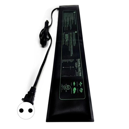 Varme matte for frøplanter for innendørs hagearbeid, vanntett jevn varmepute for plante spiring og rotutvikling, stabil varmematte for