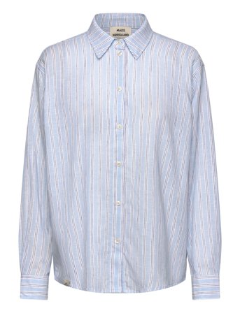 Mads Nørgaard Colin Yd Crelly Shirt - Blue - 38