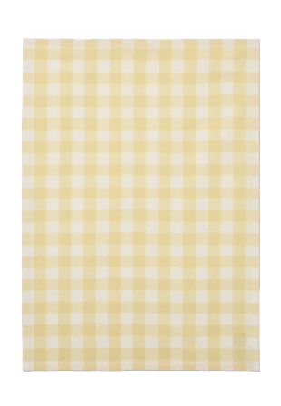 Åhléns Home Kökshandduk GINGHAM 50x70 cm Kökstextil Gul ONESIZE