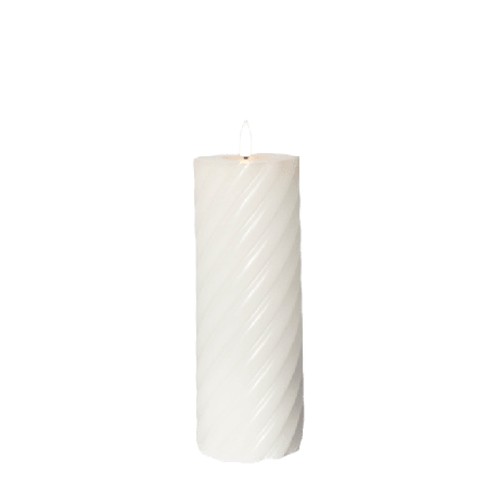 Led Nordic Vega Blockljus Ø7,5 Ljus & ljusstakar Unisex Grön 20 cm