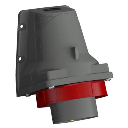 ABB 2CMA101206R1000 Kojevastake IP67 Punainen, 32 A, 5-napainen, 109 mm, Liitäntätulpat & kaapelit