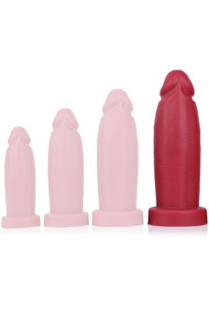 Larry Silikondildo Rot 28,5 cm
