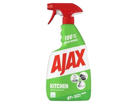 Ajax Allrengöring Kitchen & Grease Spray 750ml - Lyreco - Städ och hygien - Rengöringsmedel - Allrent