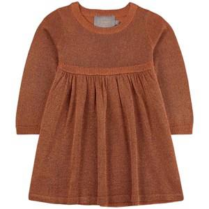 Creamie Adobe Lurex Dress 86 cm (1-1,5 Years) - Dresses - 86 cm (1-1,5 Years) - Brown - Mädchen