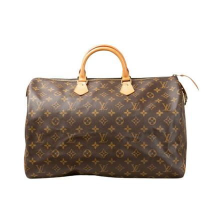 Louis Vuitton Vintage, Pre -owned Monogram Speedy 40 Bag Bruin, Dames, Maat:ONE Size