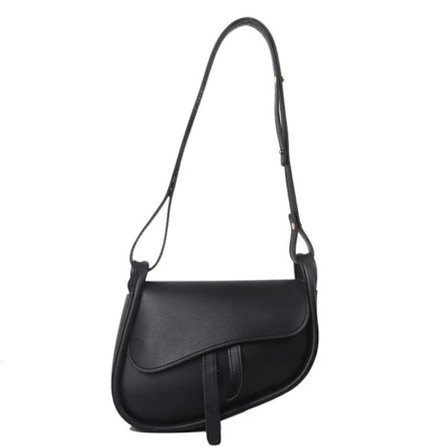 Sadelväska Axelväska SVART svart