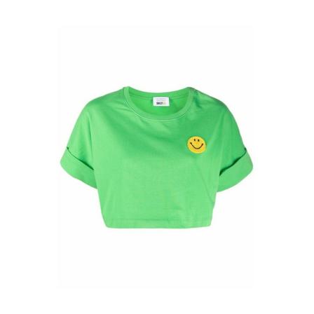 Philosophy di Lorenzo Serafini, T-shirt g_j 0701_0743_0396 Groen, Dames, Maat:S,Katoen
