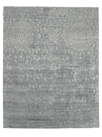 Louisville Rug Modern Dark Grey/Grey (Wool, India)