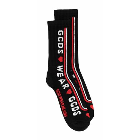 Gcds Socks Sort, Herre Strømper, Størrelse: ONE Size