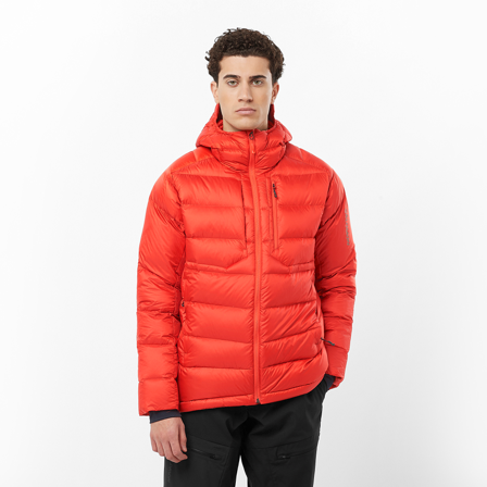 Salomon - veste pour homme Elixir Ultra Down M - Cherry Tomato - L