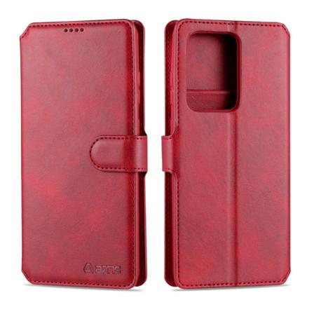 Professionellt Plånboksfodral - Samsung Galaxy S20 Plus Röd