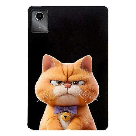 Fodral för Lenovo Tab M11, mönstertryckt, tunt TPU-skyddsfodral för surfplatta - Garfield Cat
