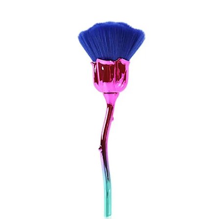 Ros Neglekunst Støvbørste Til Manicure Skønhedsbørste Rouge Pudderbørster Mode Gel Negle Tilbehør Negle Materiale Værktøj (Stil1)