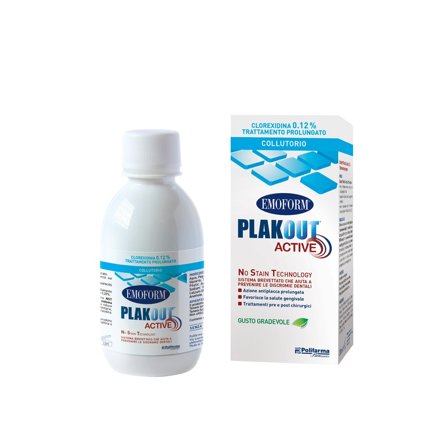 Plak Out Active Clorexidina 0,12% 200ml