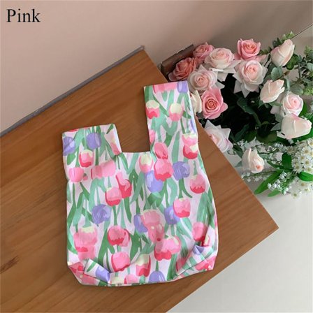 Knot Handbag PINK - spot-myynti