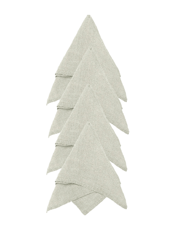 Svanefors Julie Servett 4p Bordstextil Beige 45x45 cm
