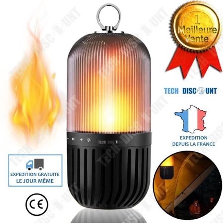 Bluetooth-högtalare - TD - Bärbar - Vattentät - 1800mAh - 5W - Trådlös ljus