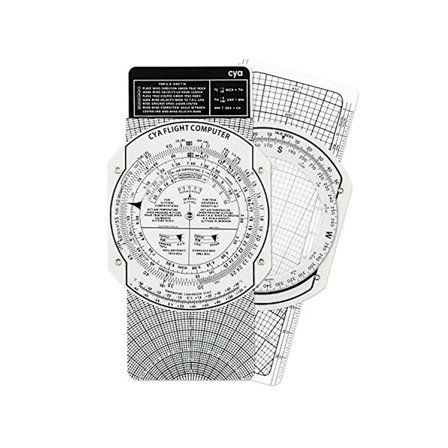 E6B Flight Computer i Plastik, Patenteret Luftfarts Pilot Flight Computer Lommeregner Standard Flyvetræning Studerende - WELLNGS