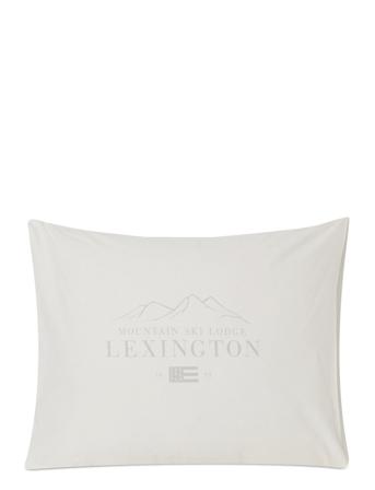 Lexington Home Printed Organic Cotton Poplin Pillowcase Vit