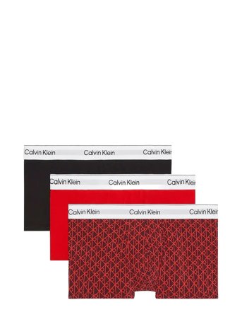 Calvin Klein Low Rise Trunk 3Pk Svart